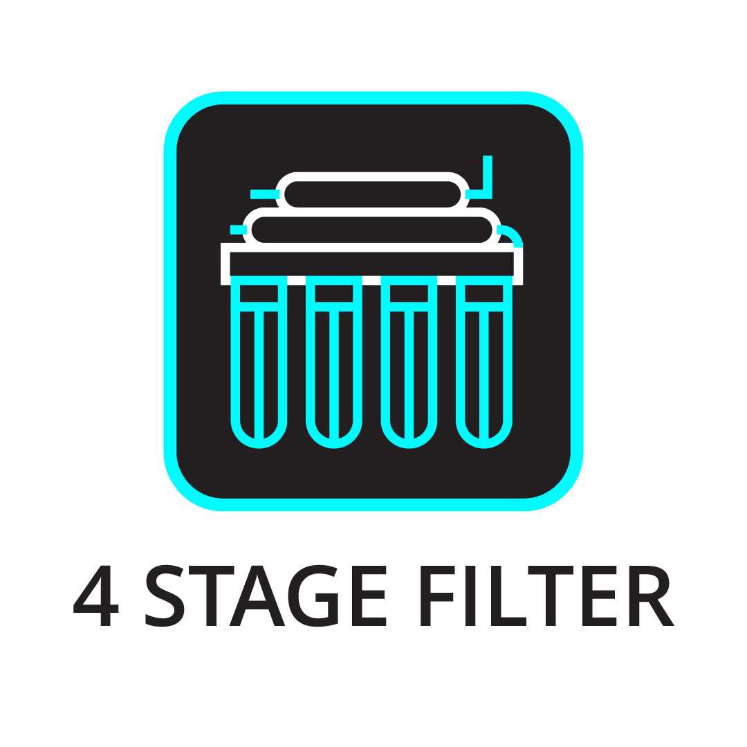 4-Stage Filter Icon