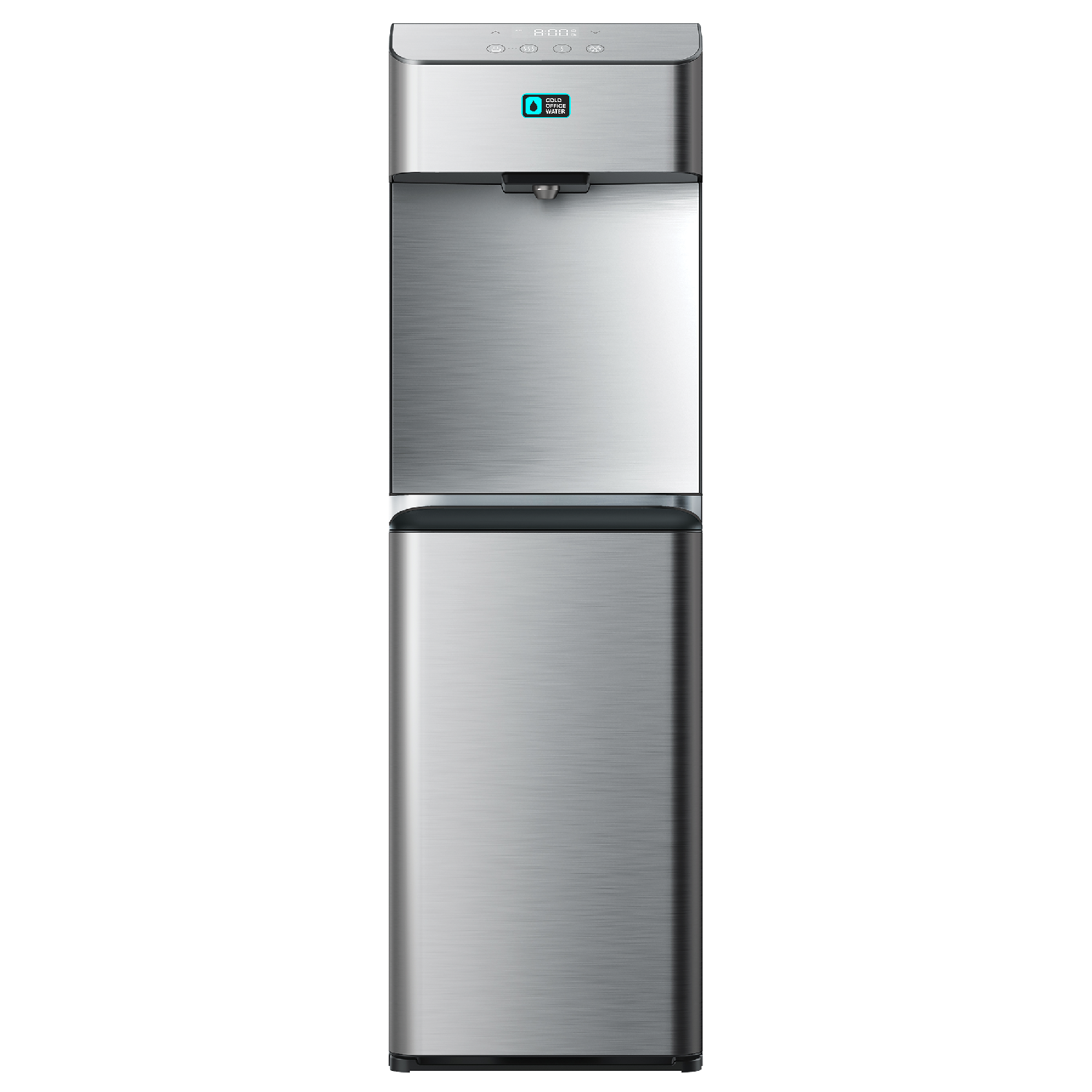 C-730 Water Cooler freestanding bottleless dispenser with hot, cold & ambient dispensing, 3-Stage or 4-Stage reverse osmosis filtration, and in-tank UV sterilization