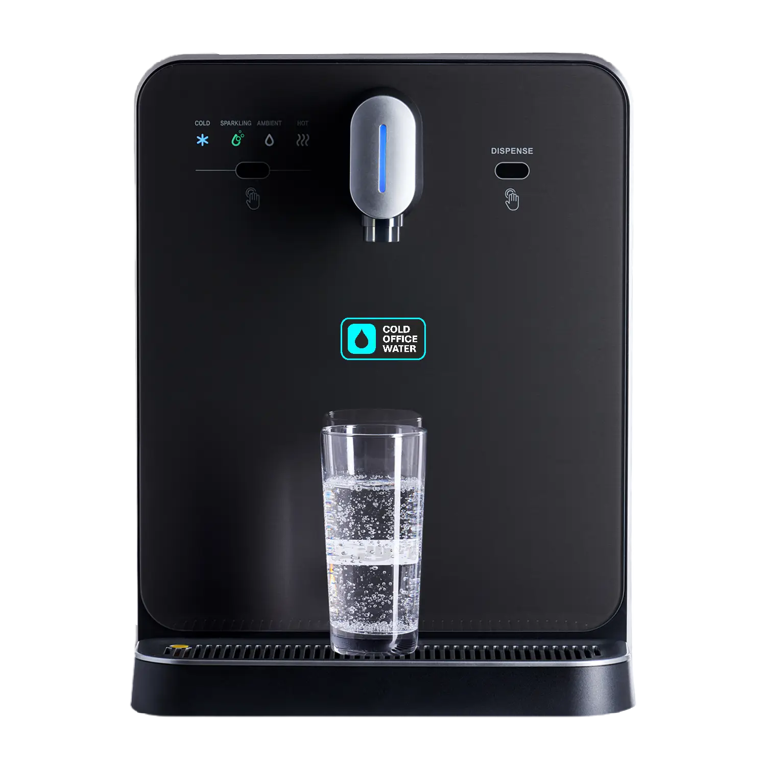 Bottleless sparkling water system for the Financial District law offices and client-facing spaces