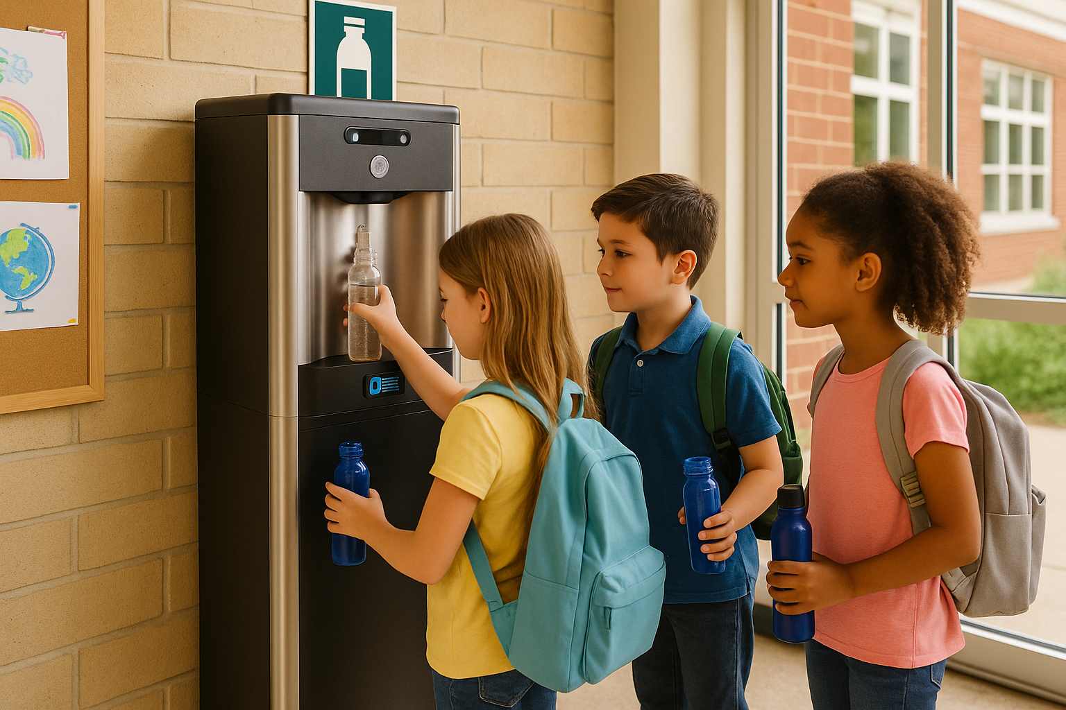 School Water Cooler