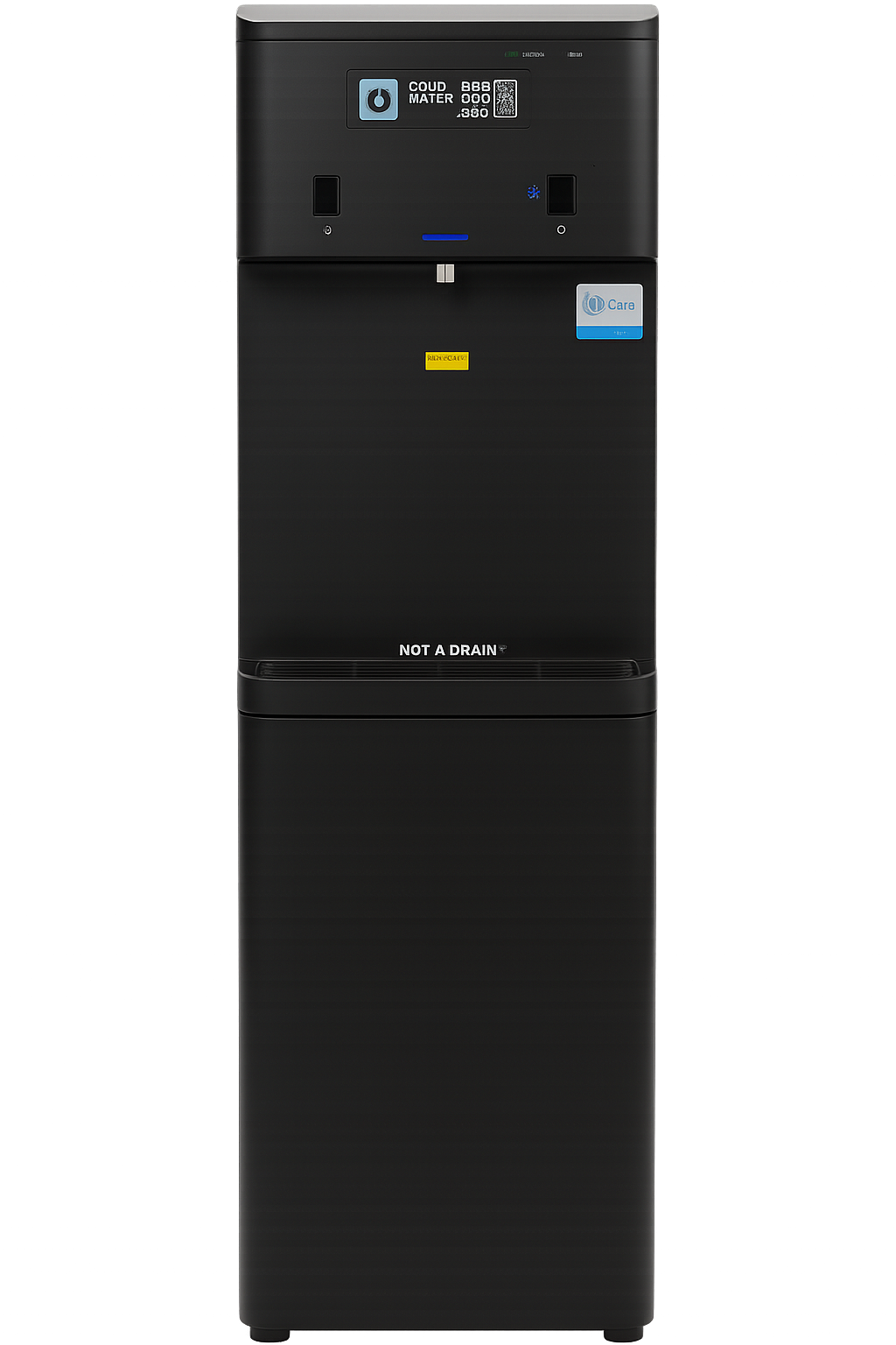 C-4000 Water Cooler freestanding bottleless dispenser with hot and cold dispensing, reverse osmosis filtration, and in-tank UV sterilization