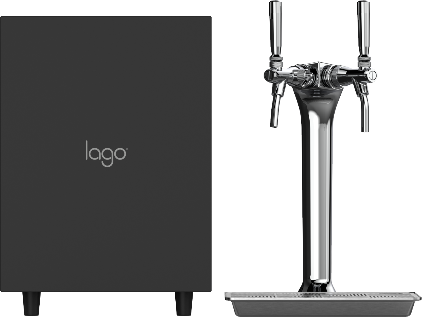 S-2000 Undercabinet sparkling system — cold & sparkling with taps